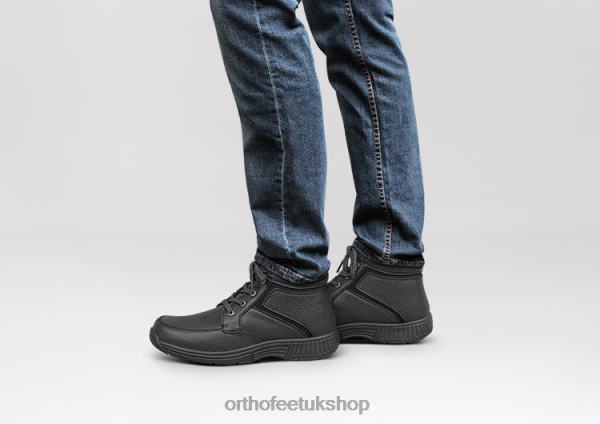 Orthofeet Highline Boots Men Black 82J68153