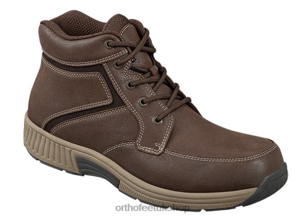 Orthofeet Highline Boots Men Dark Brown 82J68154