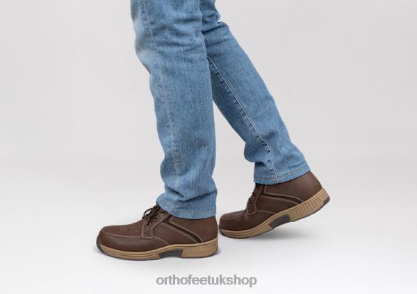 Orthofeet Highline Boots Men Dark Brown 82J68154