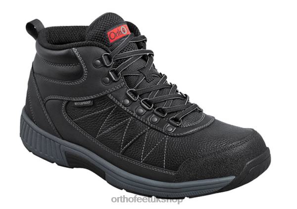 Orthofeet Hunter Waterproof Boots Men Black 82J68152