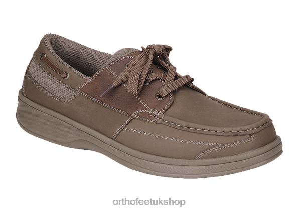 Orthofeet Baton Rouge Casual Shoes Men Sand 82J68168