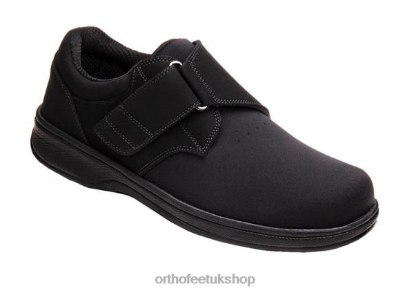 Orthofeet Bismarck Stretch Casual Shoes Men Black 82J68176