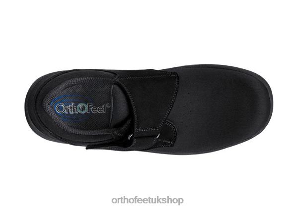 Orthofeet Bismarck Stretch Casual Shoes Men Black 82J68176