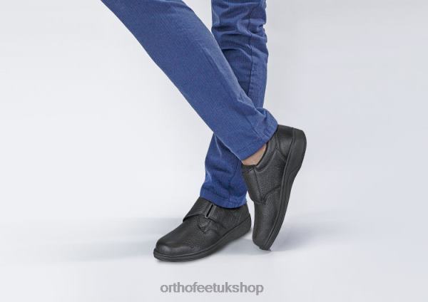 Orthofeet Broadway Casual Shoes Men Black 82J68175