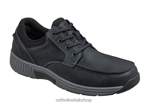 Orthofeet Leo Casual Shoes Men Black 82J68165