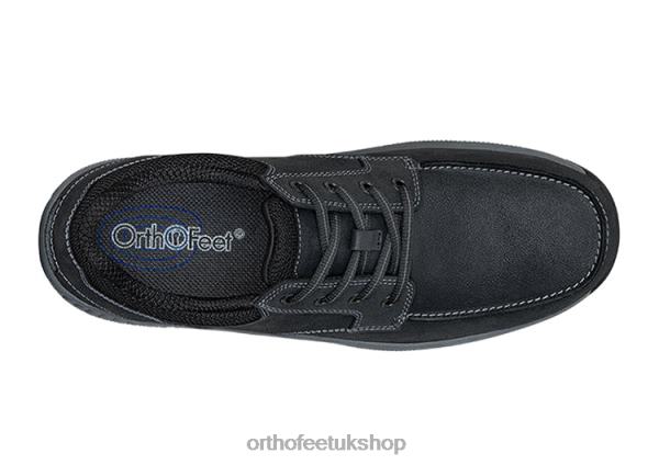 Orthofeet Leo Casual Shoes Men Black 82J68165
