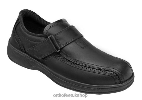 Orthofeet Lincoln Center Dress Shoes Men Black 82J68173