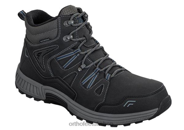 Orthofeet Ridgewood Hiking Shoes Men Black 82J68149