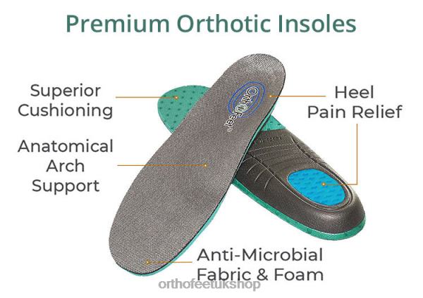 Orthofeet Alpine Heel Strap Sandals Men Gray 82J68123