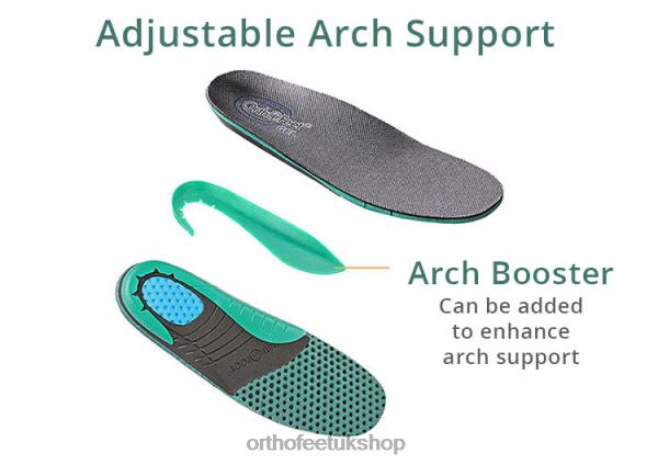 Orthofeet Alpine Heel Strap Sandals Men Gray 82J68123