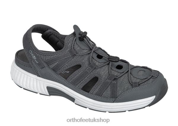 Orthofeet Taurus Sandals Men Gray 82J68122
