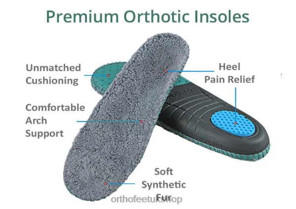 Orthofeet Asheville Slippers Men Black 82J68180