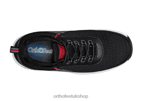 Orthofeet Edgewater Stretch Sneakers Men Black 82J68132