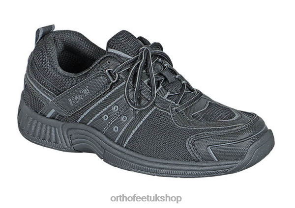 Orthofeet Monterey Bay Tie-Less Sneakers Men Black 82J68143
