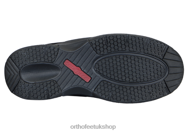 Orthofeet Monterey Bay Tie-Less Sneakers Men Black 82J68143