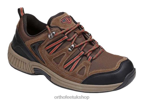 Orthofeet Sorrento Sneakers Men Brown 82J68147