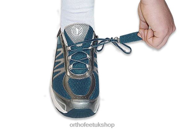 Orthofeet Sprint Tie-Less Sneakers Men Blue 82J68137