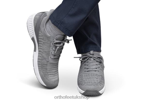 Orthofeet Yari Hands-Free Sneakers Men Gray 82J68127