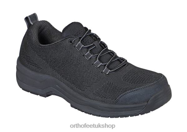 Orthofeet Cobalt Work Shoes Men Black 82J68162