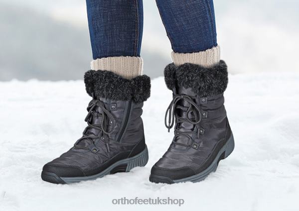 Orthofeet Alps Waterproof Boots Women Black 82J6884