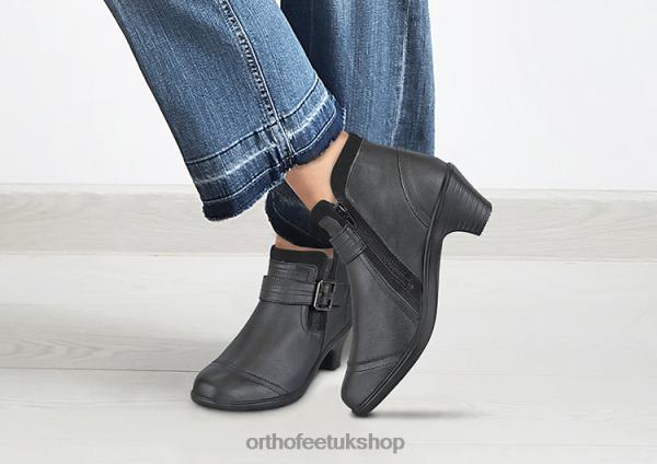 Orthofeet Emma Boots Women Black 82J6889