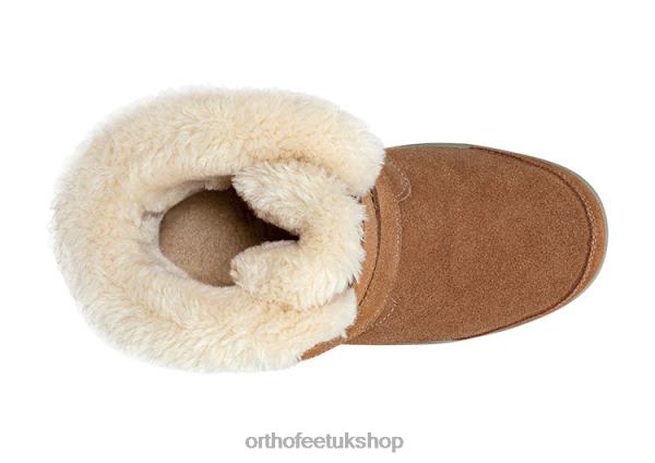 Orthofeet Florence Boots Women Camel 82J6882
