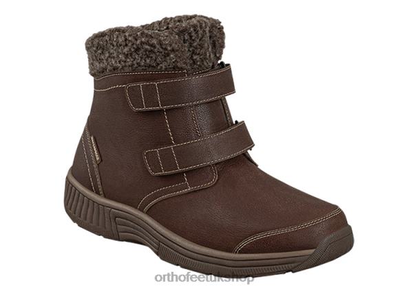 Orthofeet Florence Waterproof Boots Women Brown 82J6880