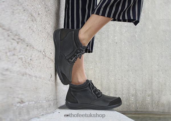 Orthofeet Milano Boots Women Black 82J6878