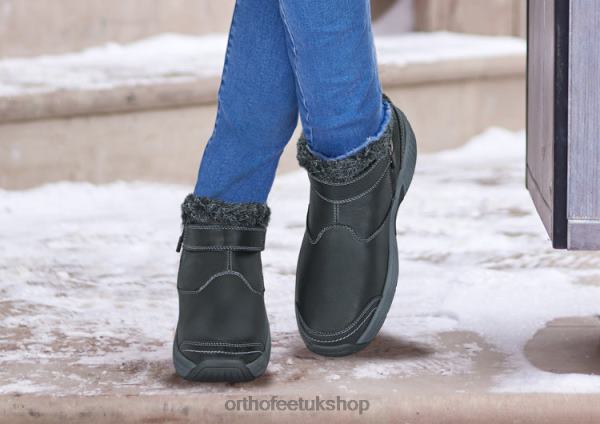 Orthofeet Siena Boots Women Black 82J6887
