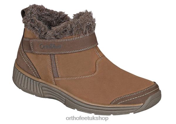 Orthofeet Siena Boots Women Brown 82J6886