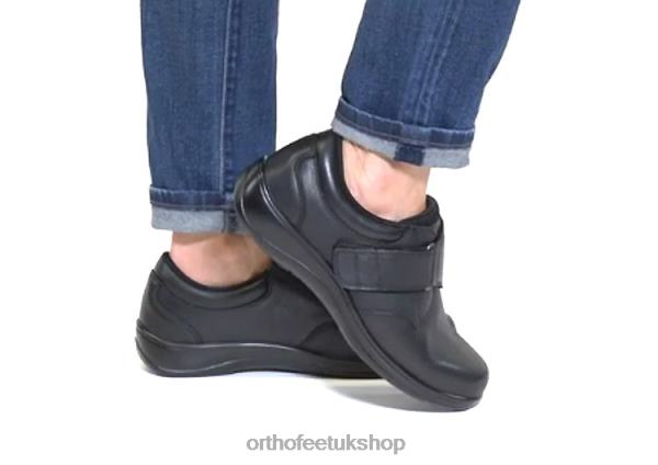 Orthofeet Arcadia Casual Shoes Women Black 82J6896