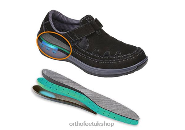 Orthofeet Serene Casual Shoes Women Black 82J68100