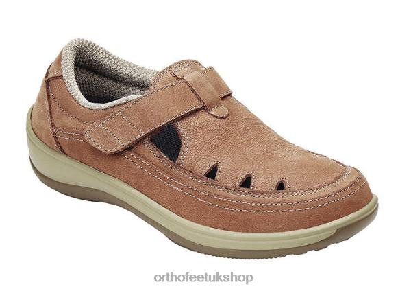 Orthofeet Serene Casual Shoes Women Tan 82J6899