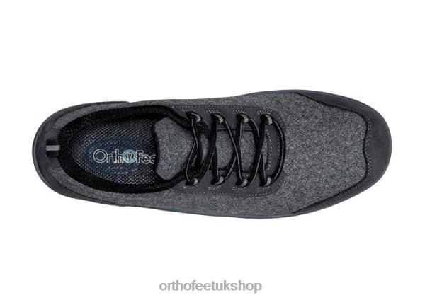 Orthofeet Sierra Wool Casual Shoes Women Gray 82J68103