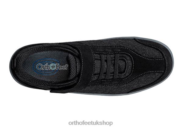 Orthofeet Volcano Wool Casual Shoes Women Black 82J6894
