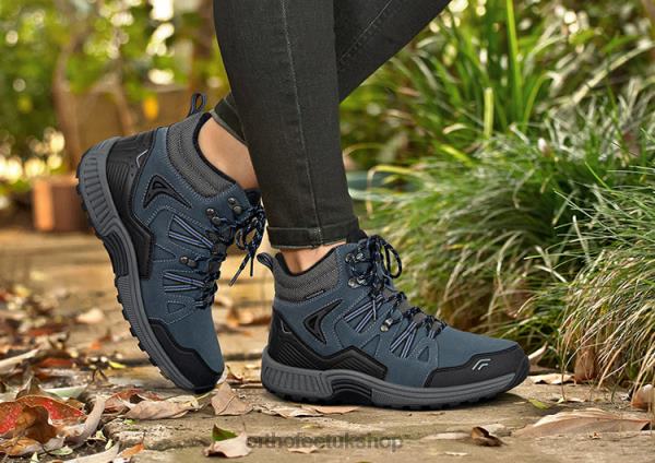 Orthofeet Dakota Hiking Shoes Women Blue 82J6873