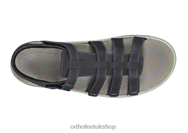 Orthofeet Amalfi Sandals Women Black 82J6810