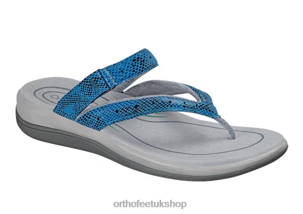 Orthofeet Gaya Sandals Women Blue 82J6826