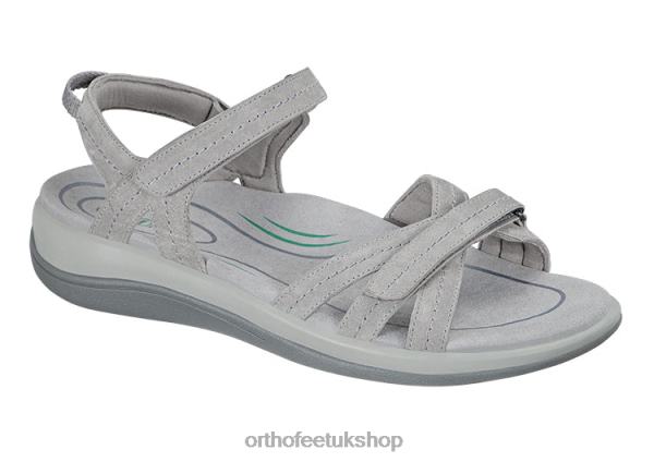 Orthofeet Hydra Sandals Women Gray 82J687