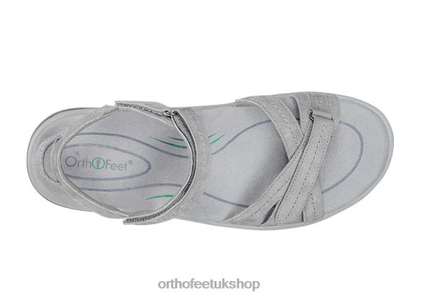 Orthofeet Hydra Sandals Women Gray 82J687