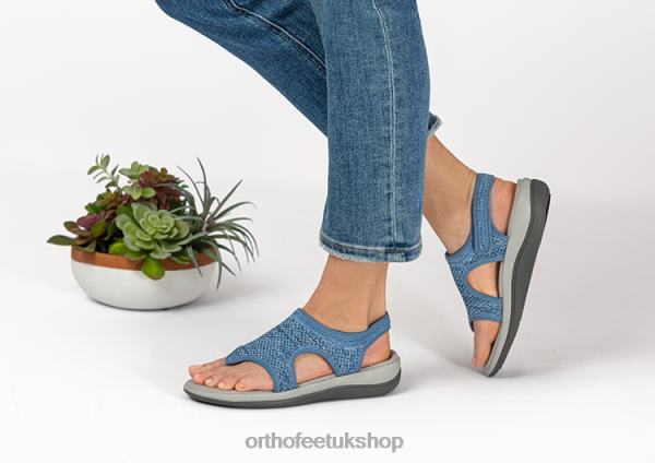 Orthofeet Lyra Sandals Women Blue 82J6831