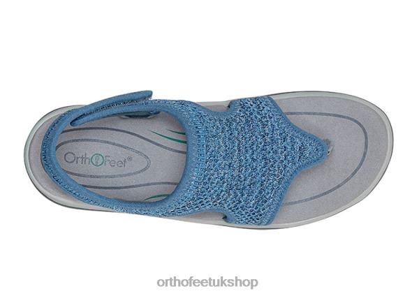 Orthofeet Lyra Sandals Women Blue 82J6831