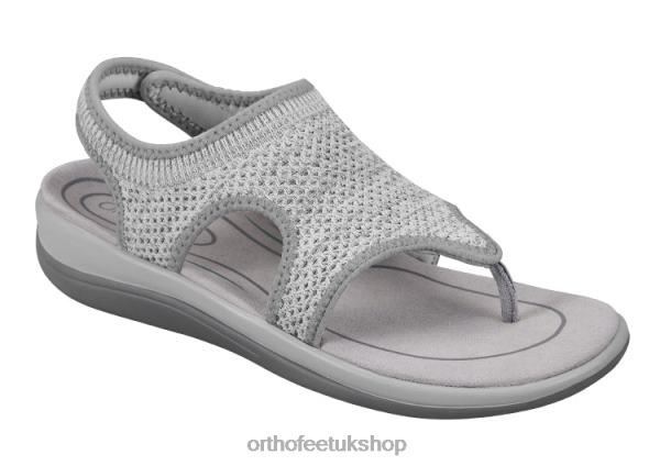 Orthofeet Lyra Sandals Women Gray 82J6832