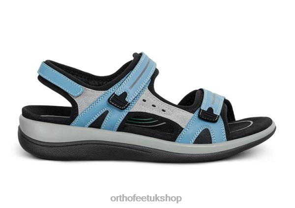 Orthofeet Venice Sandals Women Blue 82J683