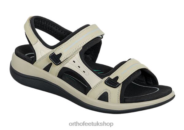 Orthofeet Venice Sandals Women Bone 82J684