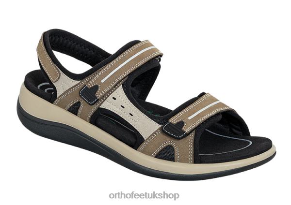 Orthofeet Venice Sandals Women Brown 82J681