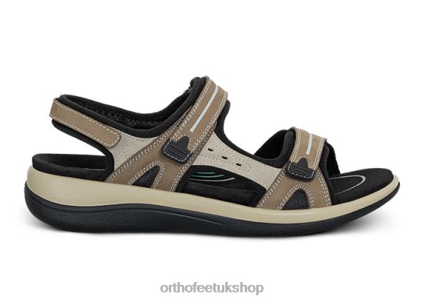 Orthofeet Venice Sandals Women Brown 82J681
