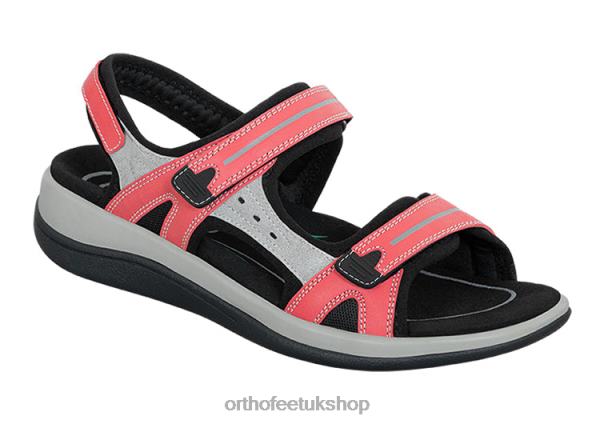 Orthofeet Venice Sandals Women Red 82J682