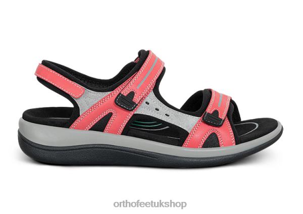Orthofeet Venice Sandals Women Red 82J682