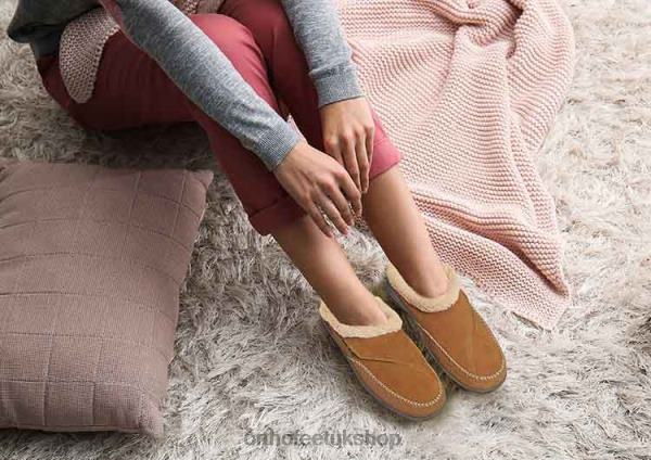 Orthofeet Charlotte Slippers Women Brown 82J68115